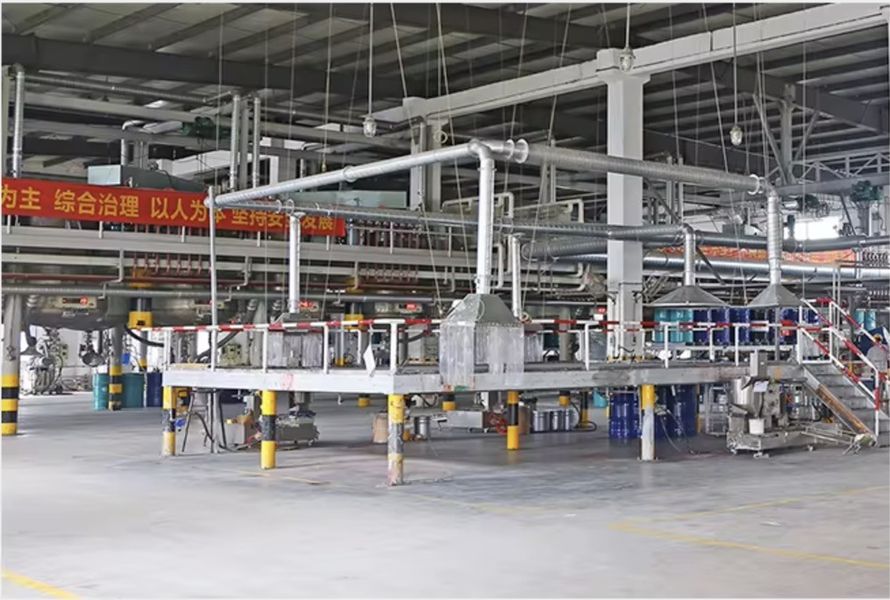 Shanghai Fest Chemical Co.,Ltd productielijn van de fabrikant