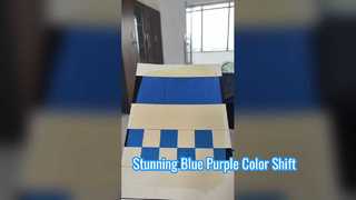Kameleonblauw en paars